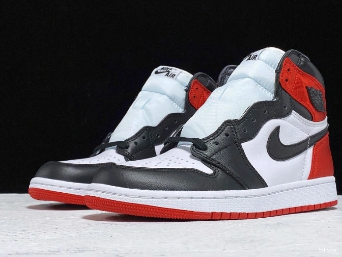 Rep TBK Jordan Satin High Air Black 1 Toe Retro CD0461-016 0803